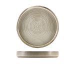 Terra Porcelain Grey Presentation Plate 20.5cm - Pack of 6