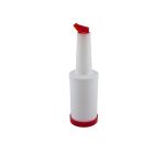 Store And Pour Quart Red
