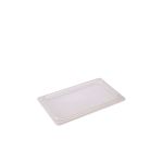 1/4 Polypropylene GN Lid Clear - Pack of 6
