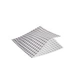 Greaseproof Paper Bags Black Gingham Print 17.5 x 17.5cm