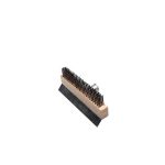 Pizza Oven Wire Brush W/ Scraper (No Handle)