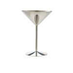 Stainless Steel Martini Glass 24cl/ 8.5oz
