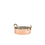 Mini Hammered Copper Plated Casserole Dish 12 x 3.5cm - Pack of 12