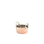 Mini Hammered Copper Casserole Dish 7.5 x 4cm - Pack of 12