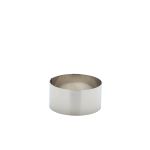 Stainless Steel Mousse Ring 7x3.5cm - Pack of 12