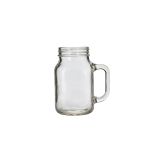 Genware Glass Mason Jar 50cl/ 17.5oz - Pack of 12