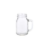 Genware Glass Mason Jar 64.5cl/ 22.7oz - Pack of 6