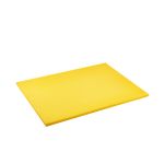 GenWare Yellow High Density Chopping Board 18 x 24 x 0.75"