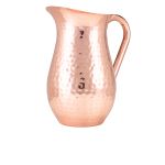GenWare Hammered Copper Plated Water Jug 2L/ 67.6oz