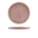 Terra Porcelain Rose Low Presentation Plate 25cm - Pack of 6