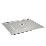 St/St Gastronorm Pan Lid 2/1