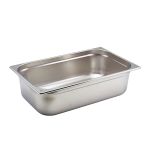 St/St Gastronorm Pan 1/1 - 150mm Deep