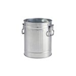 Miniature Galvanised Bin 8.5x11.2cm - Pack of 12