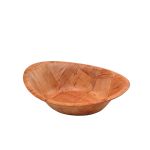 Oval Woven Wood Bowls 9