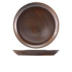Terra Porcelain Rustic Copper Coupe Plate 30.5cm - Pack of 6