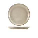 Terra Porcelain Grey Coupe Plate 24cm - Pack of 6
