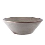 Terra Porcelain Grey Conical Bowl 19.5cm - Pack of 6