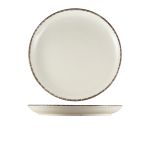 Sereno Stoneware Grey Coupe Plate 27.5cm - Pack of 6
