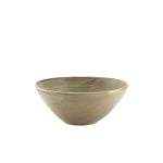 Terra Porcelain Grey Organic Bowl 16.5cm - Pack of 6