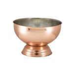 Hammered Copper Champagne Bowl 36cm
