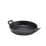 Cast Iron Round Eared Dish 18 x 3.4cm - Pack of 6