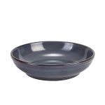 Rustic Stoneware Blue Coupe Bowl 23cm - Pack of 6