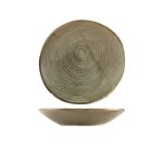 Terra Porcelain Grey Organic Coupe Bowl 21cm - Pack of 6