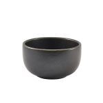 Terra Porcelain Black Round Bowl 12.5cm - Pack of 6