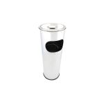 Genware St/St Floor Standing Ashtray/ Bin