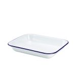 Enamel Baking Tray 31 x 25 x 5cm - Pack of 6