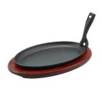 Sizzler Platter & Trivet Sizzler Length 11" - Pack of 6