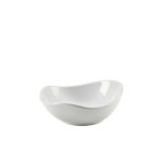 Genware Porcelain Organic Triangular Bowl 15cm/ 6