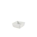 Genware Porcelain Square Dish 8.5 x 3.5cm/ 3.25 x 1.4