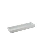 Genware Porcelain Rectangular Dish Holder 28 x 8cm/ 11 x 3.25