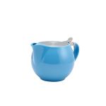 GenWare Porcelain Blue Teapot with St/ St Lid & Infuser 50cl/ 17.6oz - Pack of 6