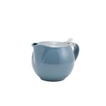 GenWare Porcelain Grey Teapot with St/ St Lid & Infuser 50cl/ 17.6oz - Pack of 6