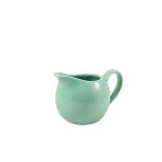 Genware Porcelain Green Jug 14cl/ 5oz - Pack of 6