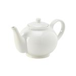 Genware Porcelain Teapot 31cl/ 11oz - Pack of 6