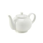 Genware Porcelain Teapot 45cl/ 15.75oz - Pack of 6