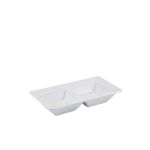 GenWare Porcelain Double Dish 15 x 8cm/ 6 x 3