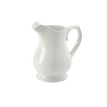 Genware Porcelain Traditional Serving Jug 28cl/ 10oz - Pack of 6
