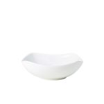 Genware Porcelain Rounded Square Bowl 20cm/ 7.75