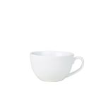 Genware Porcelain Bowl Shaped Cup 25cl/ 8.75oz - Pack of 6