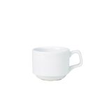 Genware Porcelain Stacking Cup 20cl/ 7oz - Pack of 6