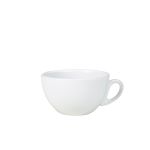 Genware Porcelain Italian Style Bowl Shaped Cup 28cl/ 10oz - Pack of 6