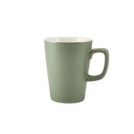 GenWare Porcelain Matt Sage Latte Mug 34cl/ 12oz - Pack of 6
