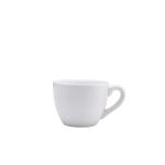 Genware Porcelain Bowl Shaped Cup 9cl/ 3oz - Pack of 6