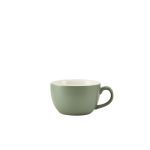 GenWare Porcelain Matt Sage Bowl Shaped Cup 17.5cl/ 6oz - Pack of 6