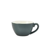 Genware Porcelain Grey Bowl Shaped Cup 34cl/ 12oz - Pack of 6