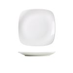 Genware Porcelain Rounded Square Plate 21cm/ 8.25